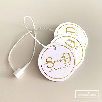 300gsm Blanc swing tags